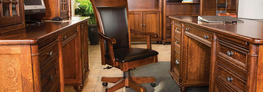 Amish Office Chairs - Herron's Furniture