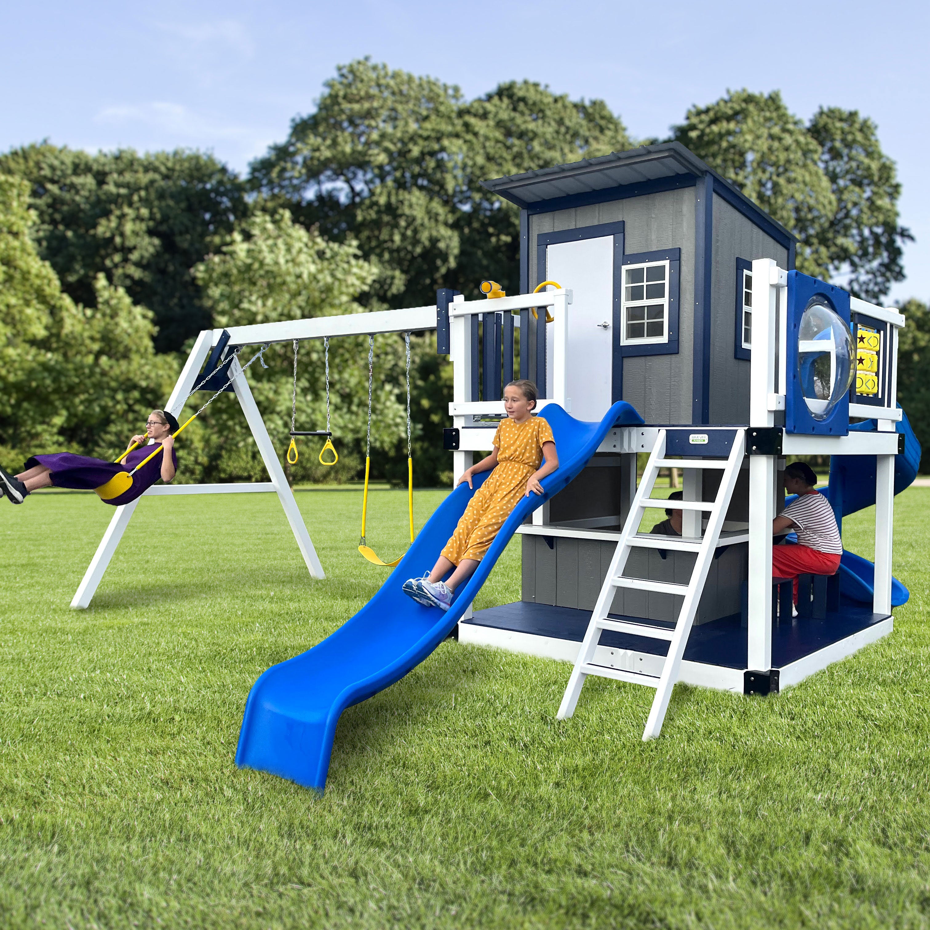 Vinyl Playhouse Bayhorse Gazebos Barns 8' X 20' Vinyl Elite