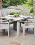 Classic Terrace Poly 44" Dining Table Set - Herron's Furniture