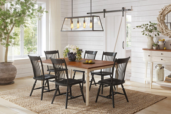 Amish Dining Room Table and Chairs