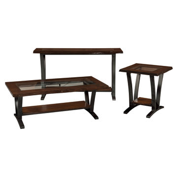 Pagosa Amish Live Edge Amish Occasional Tables - Herron's Furniture