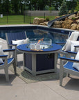 Mayhew Chat Poly Fire Pit Set - Herron's Furniture