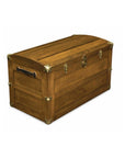 Amish Trunk with Rounded Lid - Herron's Furniture