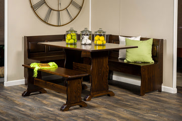 Traditional Nook Amish Solid Wood Dining Collection - Herron's Furniture