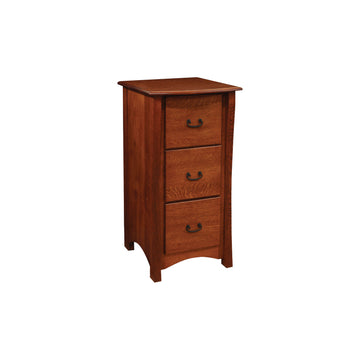 Amish Master 3-Drawer Letter File Cabinet - Herron's Furniture