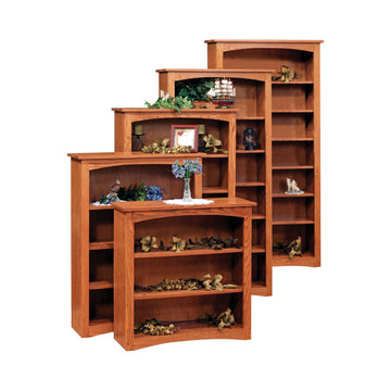 Shaker 36" Amish Bookcase Collection - Herron's Furniture