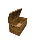 Amish Trunk with Rounded Lid - Herron's Furniture