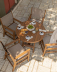 Mayhew Sling Poly 38" Dining Table Set - Herron's Furniture