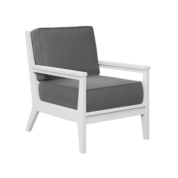 Mayhew Amish Club Chair with Cushions - Herron's Furniture