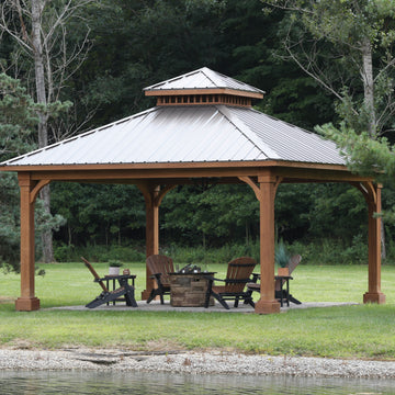 Custom Cascade Wood Amish Pavilion - Herron's Furniture