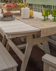 Mayhew Poly Swivel Rocker & Harbor Dining Set - Herron's Furniture