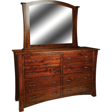 Woodbury Amish Master Dresser with Optional Mirror - Herron's Furniture