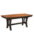 Grand Island Amish Trestle Table - Herron's Furniture