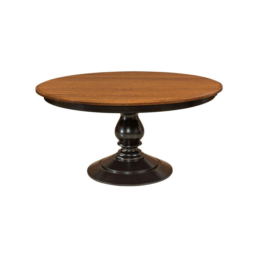 St. Charles Amish Pedestal Table - Herron's Furniture