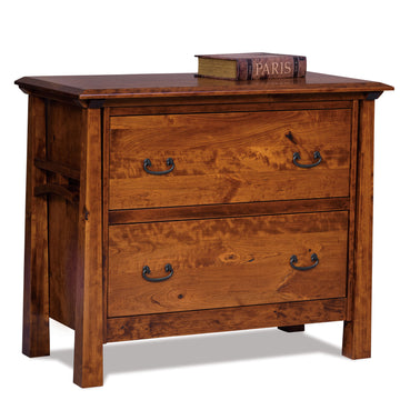 Artesa Amish Lateral File Cabinet - Herron's Furniture