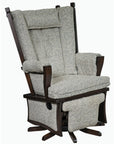 Ashland Inlay Swivel Glider - Herron's Furniture