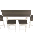 Belmar Amish Angled Balcony Table - Herron's Furniture