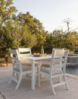 Berkley Expanding Dining Set (42x42-62") - Herron's Furniture