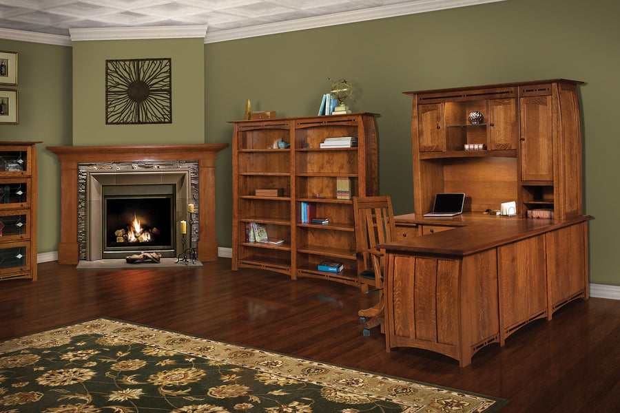 Boulder Creek Amish Office Collection - Herron's Furniture