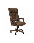 Clark Amish Executive Desk Chair - Herron's Furniture