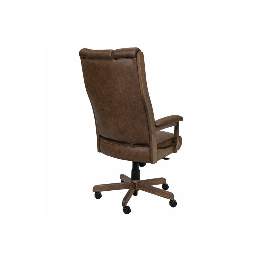 Clark Amish Executive Desk Chair - Herron's Furniture