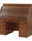 Computer Amish Deluxe Rolltop Desk - Herron's Furniture