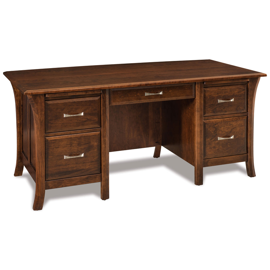 Ensenada Amish Executive Desk - Herron's Furniture