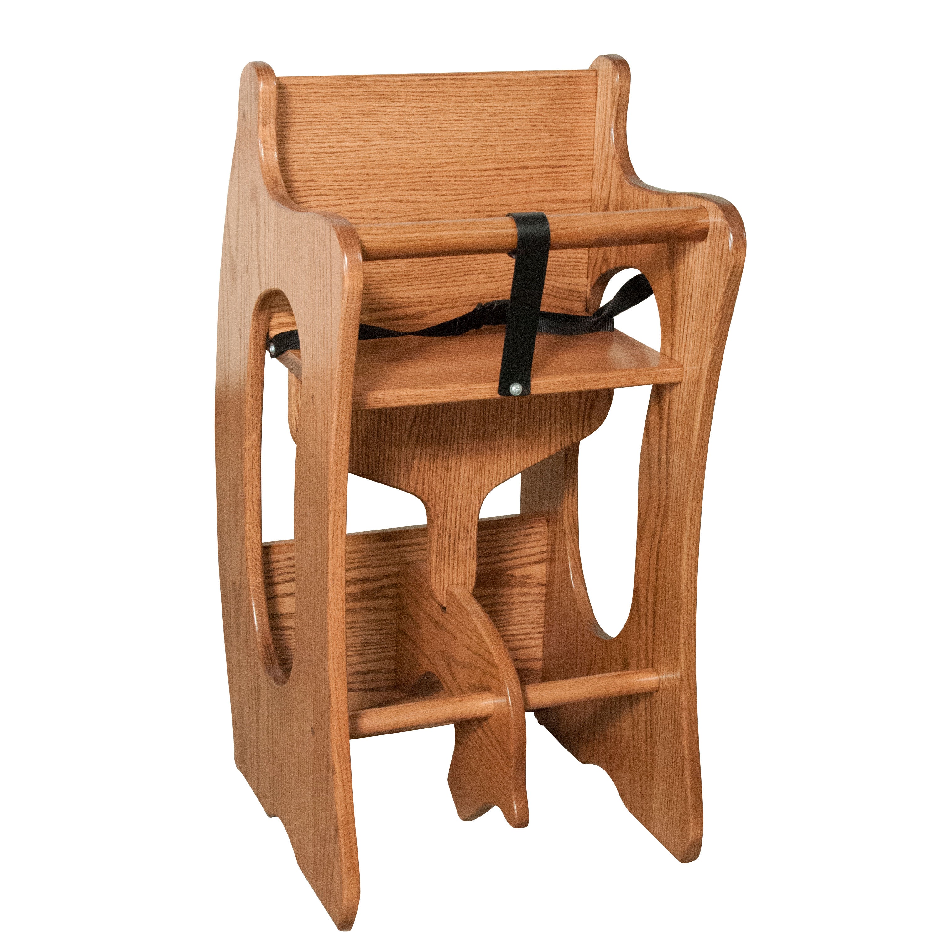 Amish Solid Wood 3-in-1 High Chair – Herron's Furniture