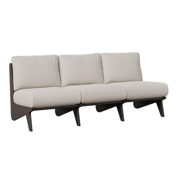 Holland Amish Outdoor Sofa with Cushions - Herron's Furniture