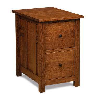 Kascade Amish Solid Wood File Cabinet - Herron's Furniture