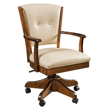 Lansfield Amish Desk Chair - Herron's Furniture