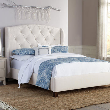 Lily Amish Bed with Wings - Herron's Furniture