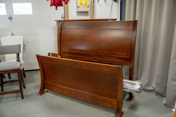 Manhattan Sleigh Queen Bed - Herron's Furniture