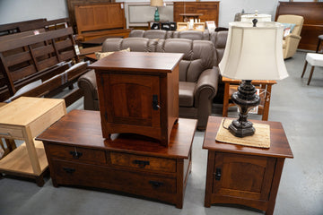 Mission Style 3 Piece Occasional Set - Herron's Furniture