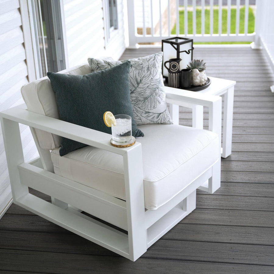 Nordic Amish Outdoor Rocker with Cushions - Herron's Furniture