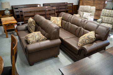 Stationary Living Room Sofa and Loveseat - Herron's Furniture