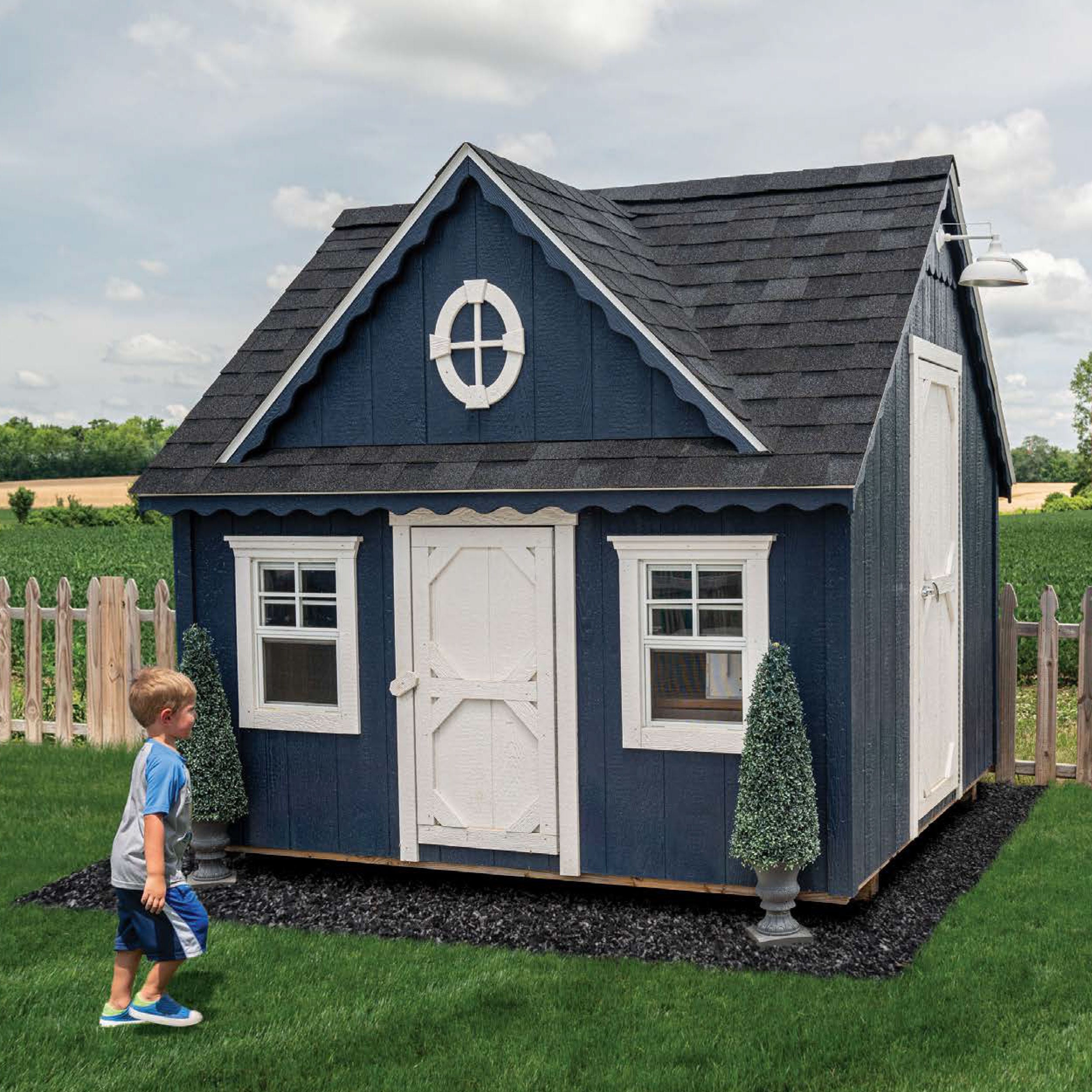 Victorian Amish Play House – Herron's Furniture