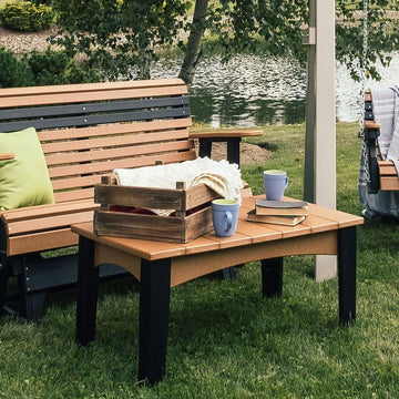 Amish Outdoor Island Coffee Table - Herron's Furniture