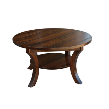 Amish Rustic Barn Floor Coffee Table - Herron's Furniture