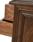 Angelo Amish Corner Desk with Open Hutch - Herron's Furniture