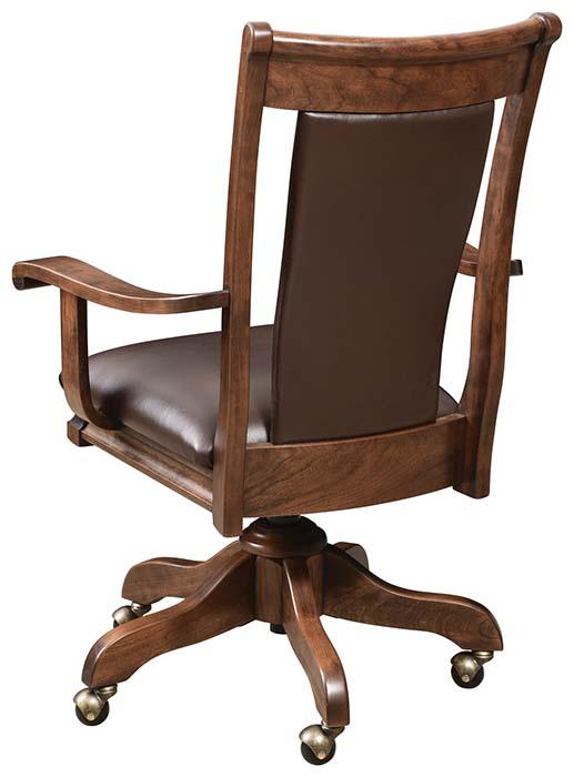 Angelo Amish Desk Chair - Herron's Furniture