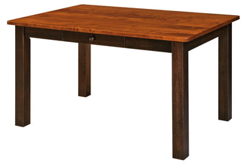 Asheville Amish Leg Table - Herron's Furniture