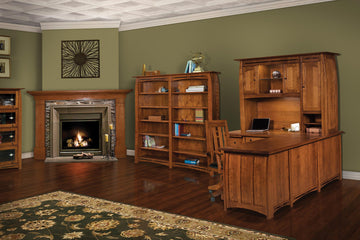 Boulder Creek Amish Office Collection - Herron's Furniture