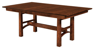 Bridgeport Amish Trestle Table - Herron's Furniture