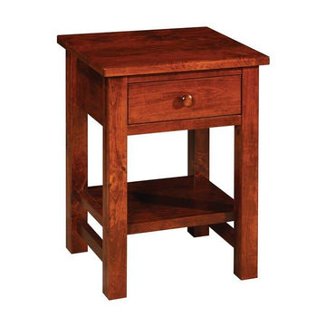 Cabin Creek Amish Open Nightstand - Herron's Furniture