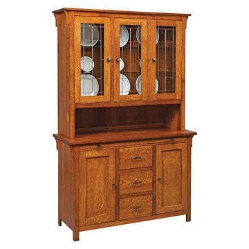 Keiran Amish Hutch - Herron's Furniture