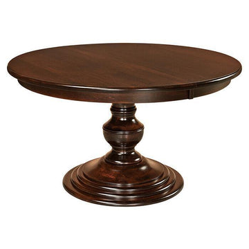 Kingsley Amish Pedestal Table - Herron's Furniture
