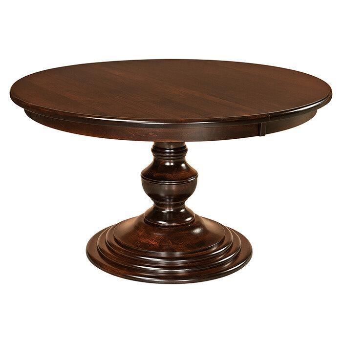 Kingsley Amish Pedestal Table - Herron's Furniture