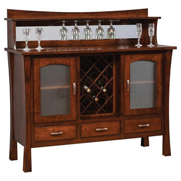 Woodbury Amish Wine Buffet - Herron's Furniture