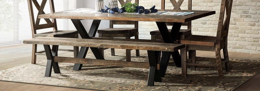 Amish Dining Benches - Herron's Furniture